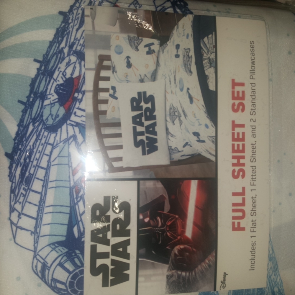 Star wars sheet set